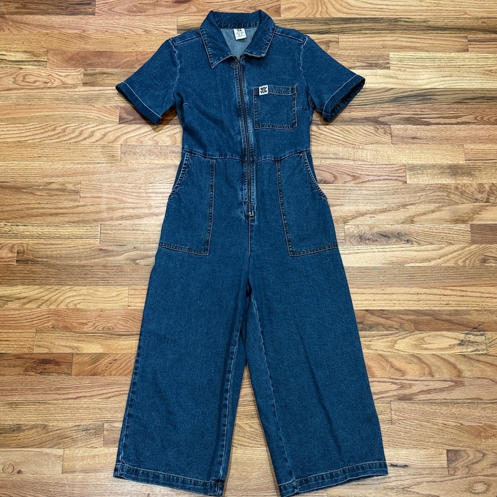 Lucy and Yak Ragan Denim Jumpsuit